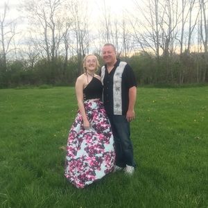 Two piece prom dress make me an offer